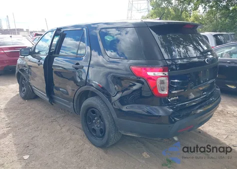 2014 Ford Police Interceptor из США, поврежденный, VIN 1FM5K8AR1EGB44551